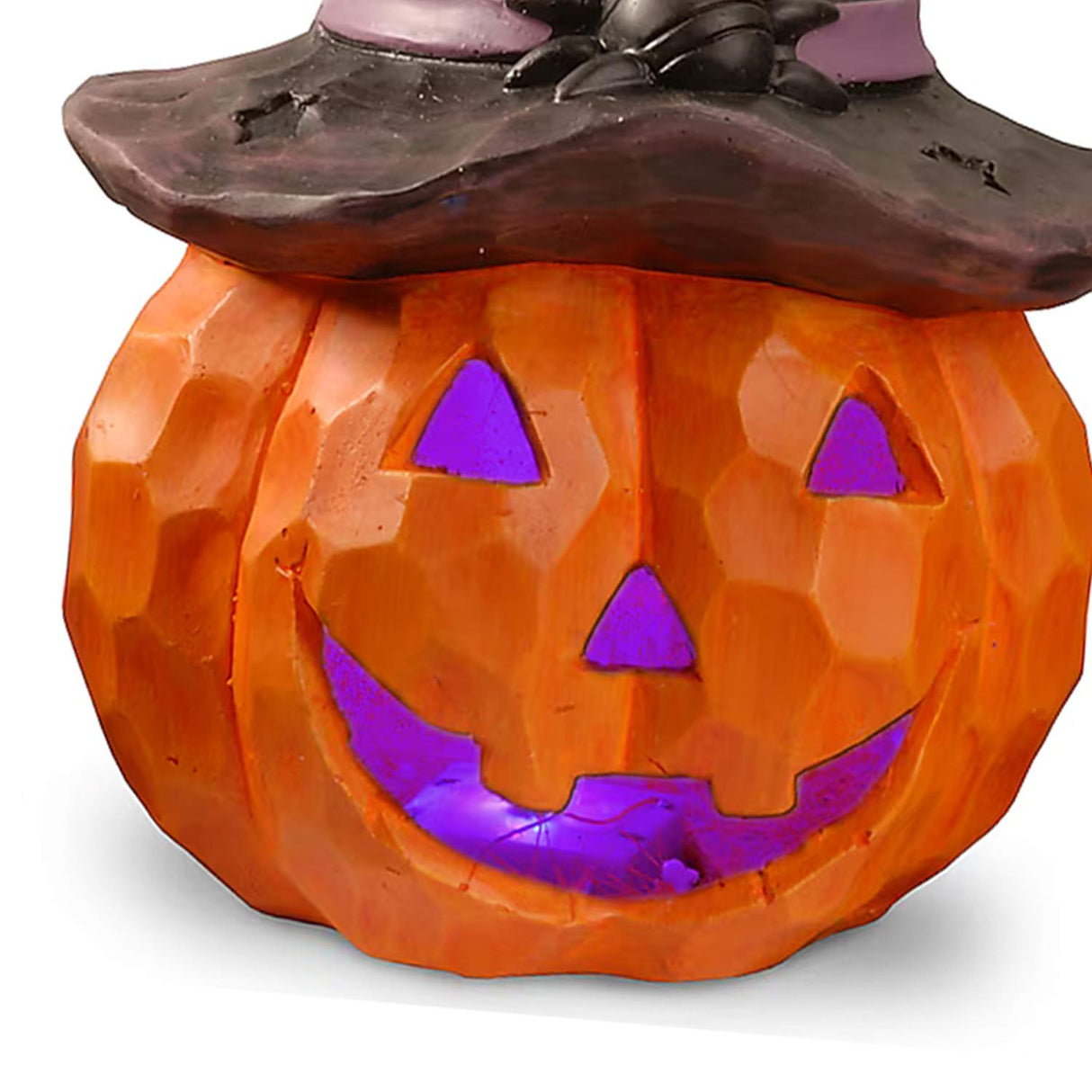 13.8 Inches National Tree Company Lighted Jack-o-Lantern Tabletop Halloween Décor