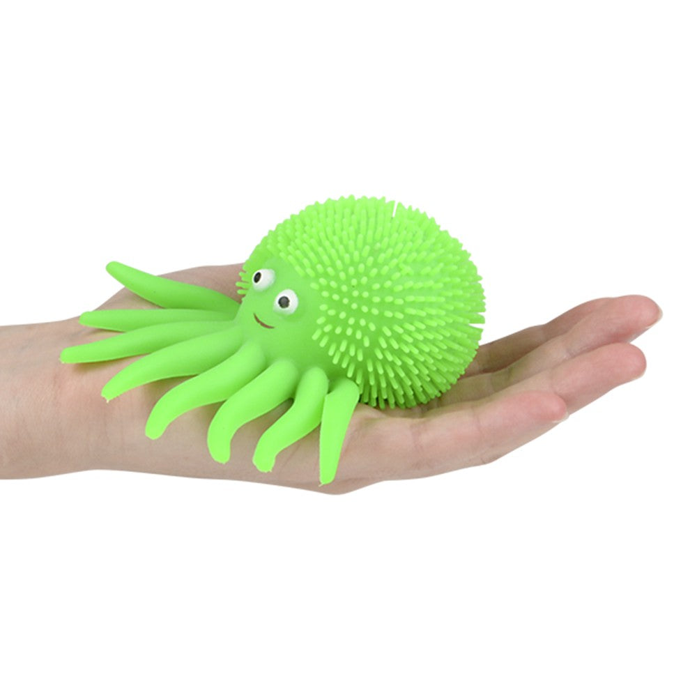 Puffer Octopus Squeeze Toy (1 DZ)
