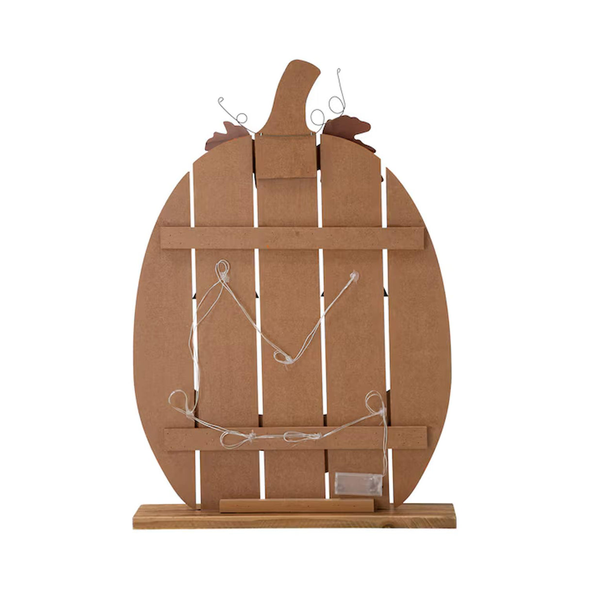 2.48ft Glitzhome Oversized Lighted Jack-o-Lantern Halloween Decoration Sign