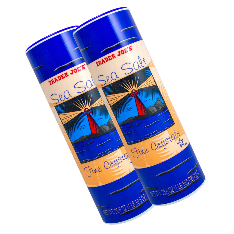Trader Joe’s Sea Salt Fine Crystals Pure & Versatile 26.5 oz