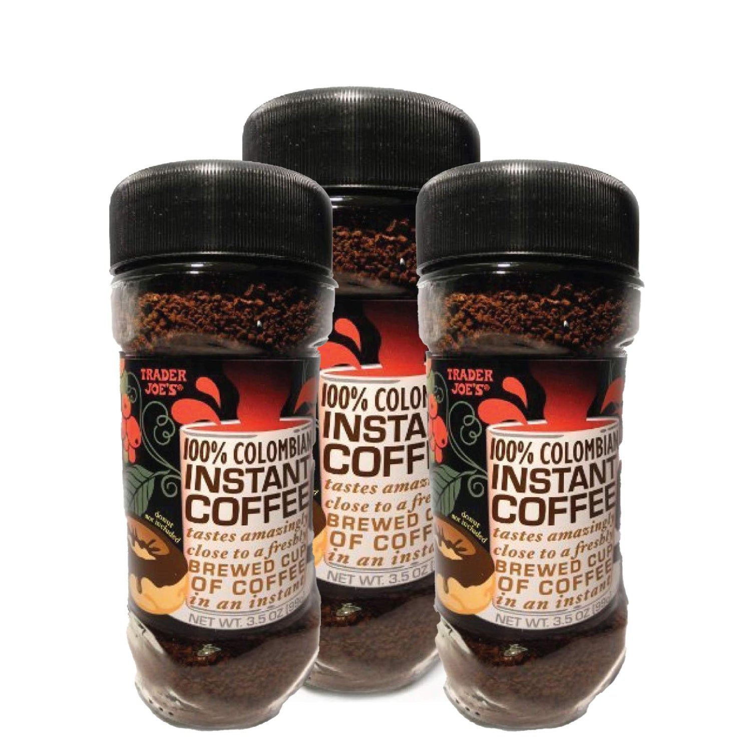 100% Colombian Instant Coffee 3.5 oz