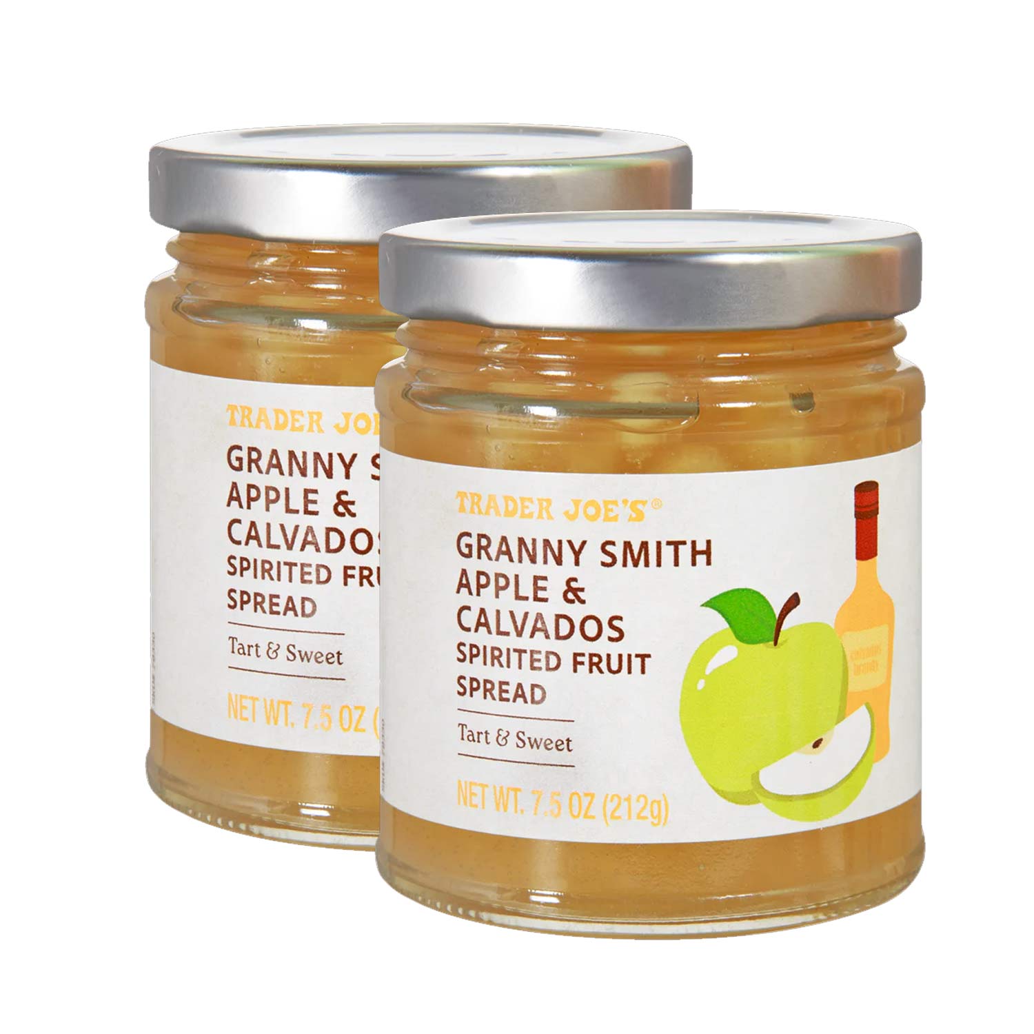 Granny Smith Apple & Calvados Spirited Fruit Spread 7.5 Oz