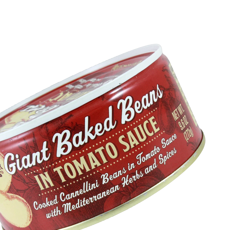 Trader Joes Giant Baked Beans in Tomato Sauce 9.6 Oz