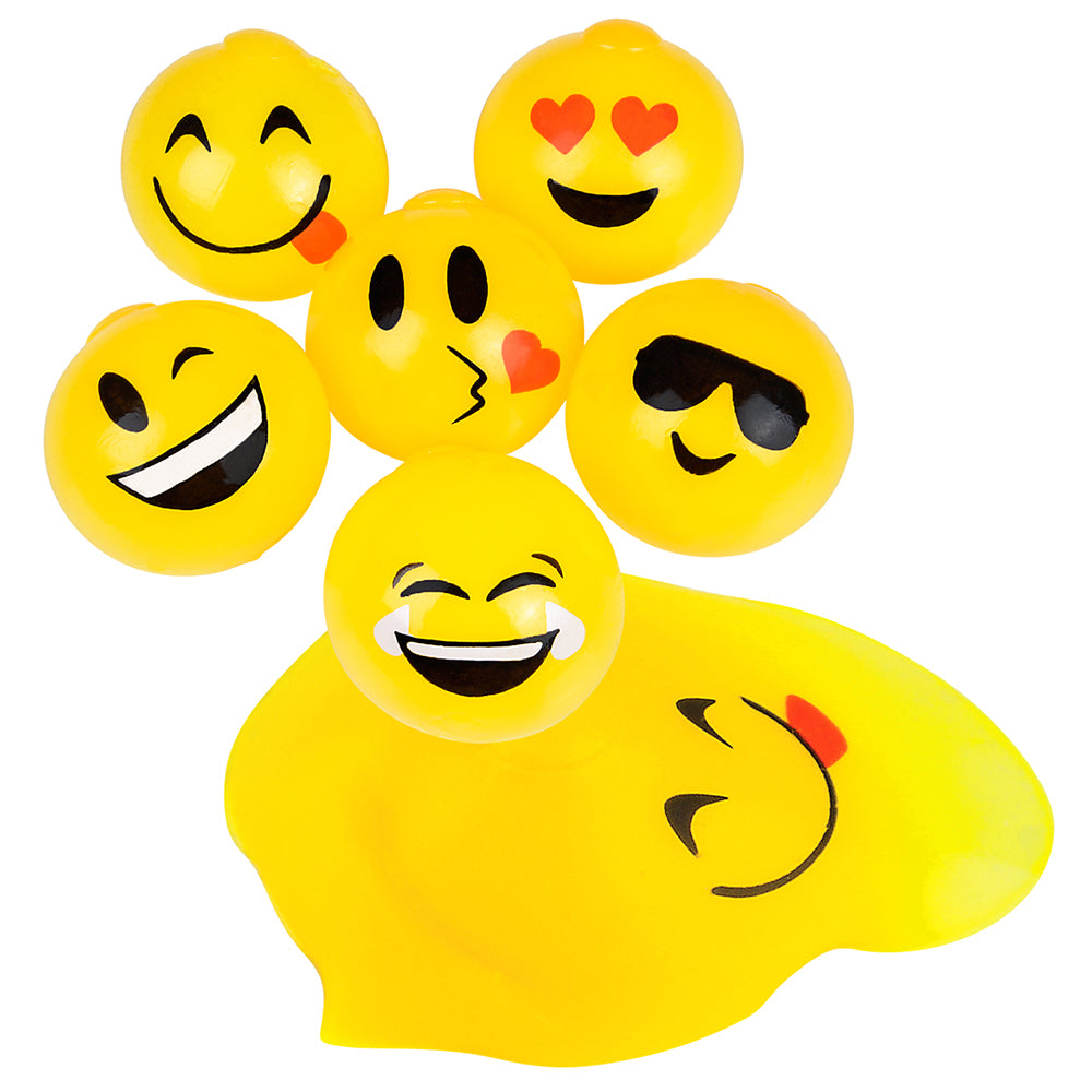 Sticky Splat Emoticon Ball (1 DZ)