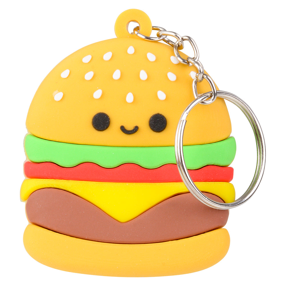 Fast Food Keychains 2.25" (24 Pc Poly Bag)