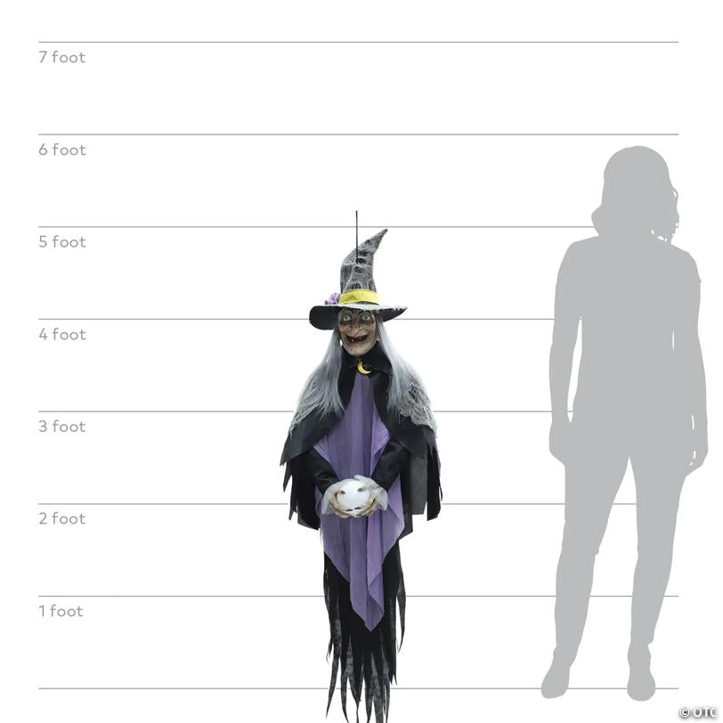 5 ft. Hanging Hag Prop Halloween Decoration