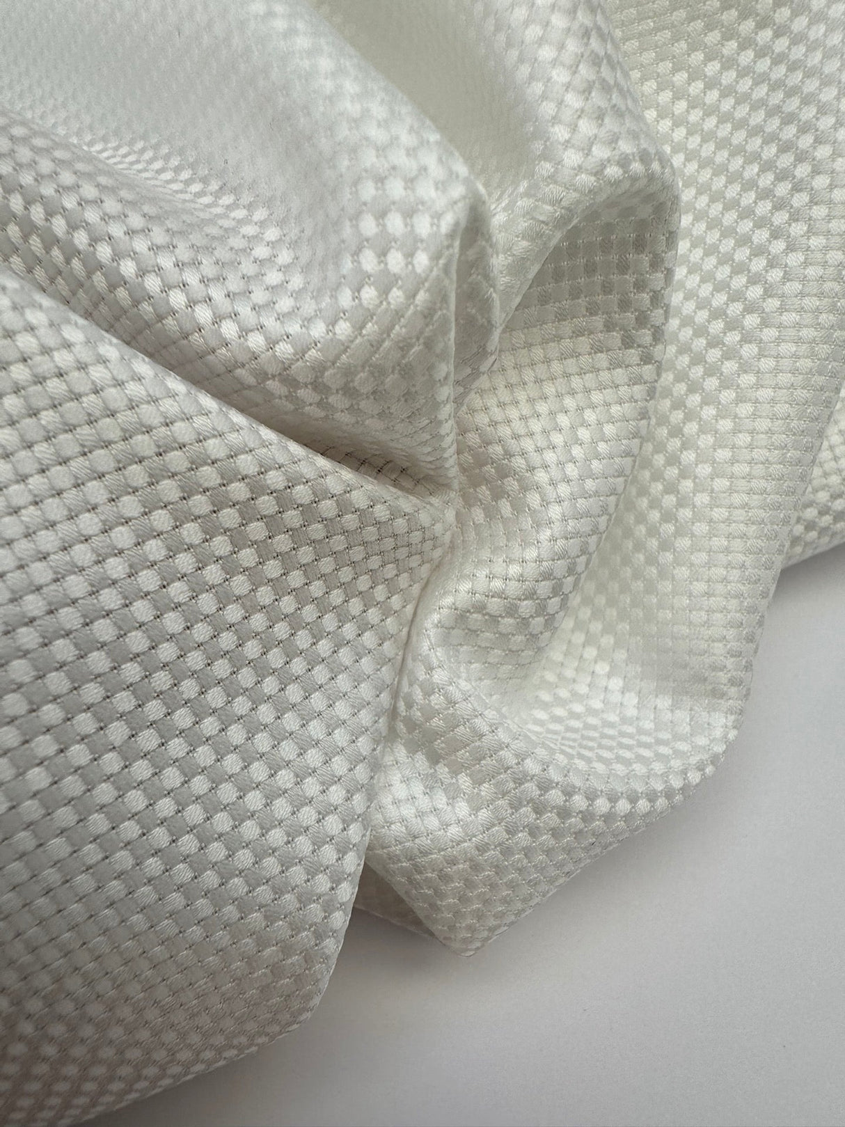 Cotton Viscose Fabric White Shades