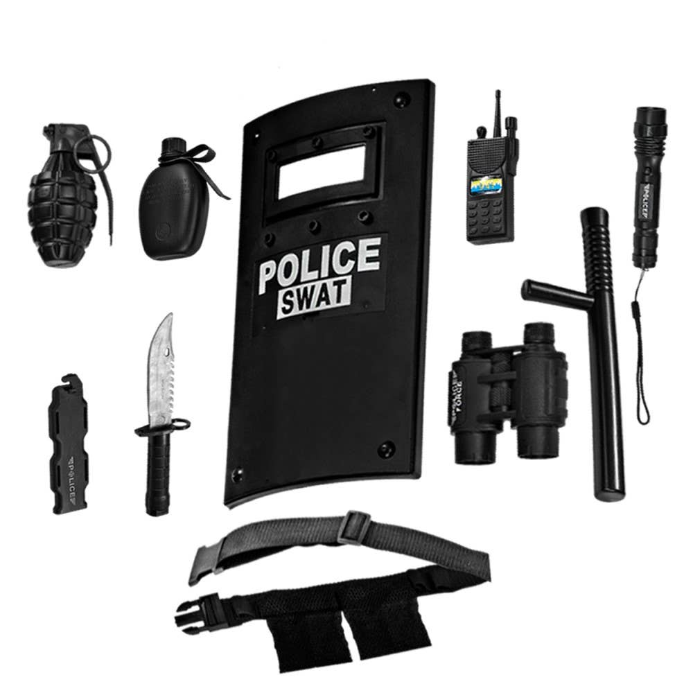All-in-One Swat Police Role Play Accessory Set