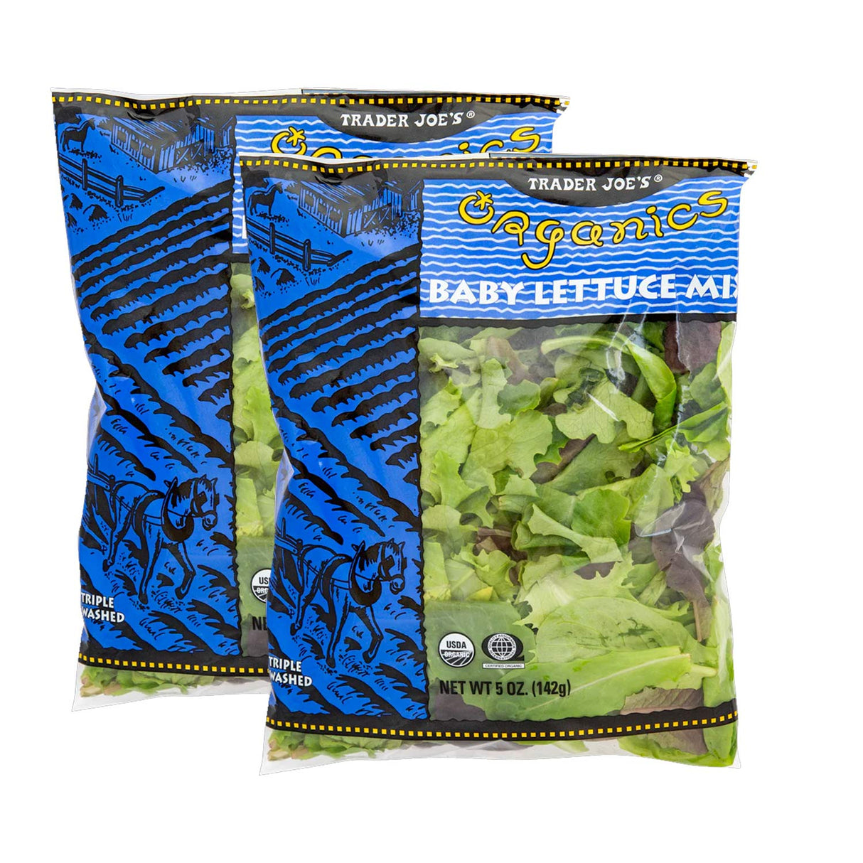 Trader Joe’s Organic Baby Lettuce Mix 5 Oz