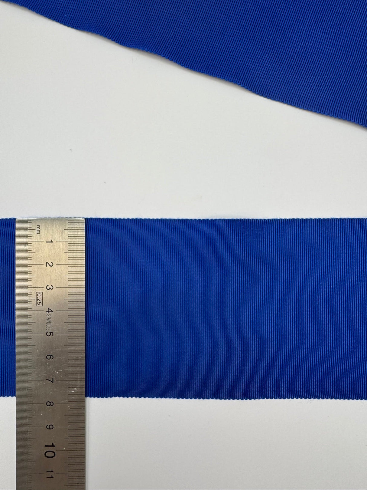 Viscose Rayon Rep Weave Blue