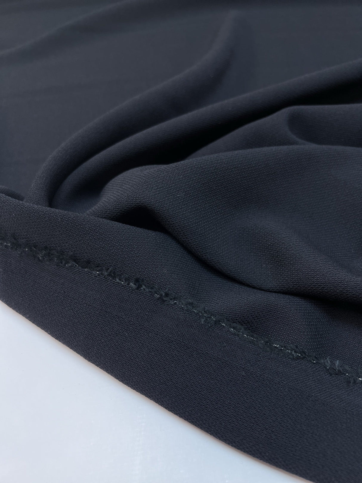 Wool Crepe Fabric Blue