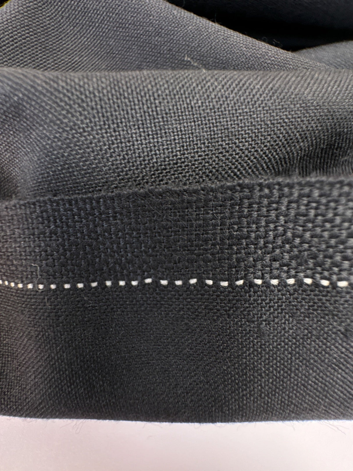 Wool Polyamide Plain Gray Suiting