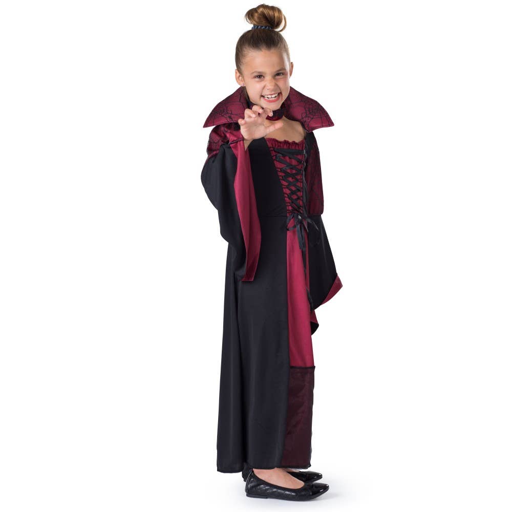 Vampiress Costume For Kids
