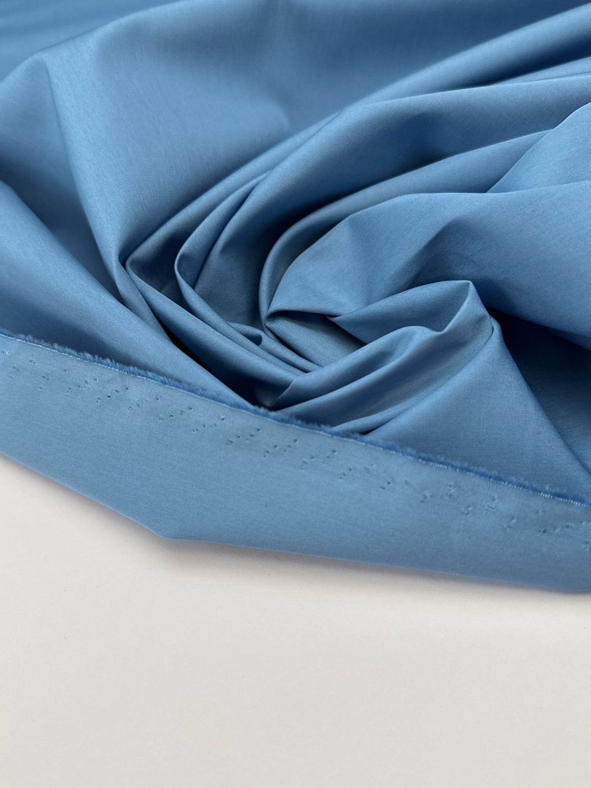 Cotton Shirt Fabric Blue Shades