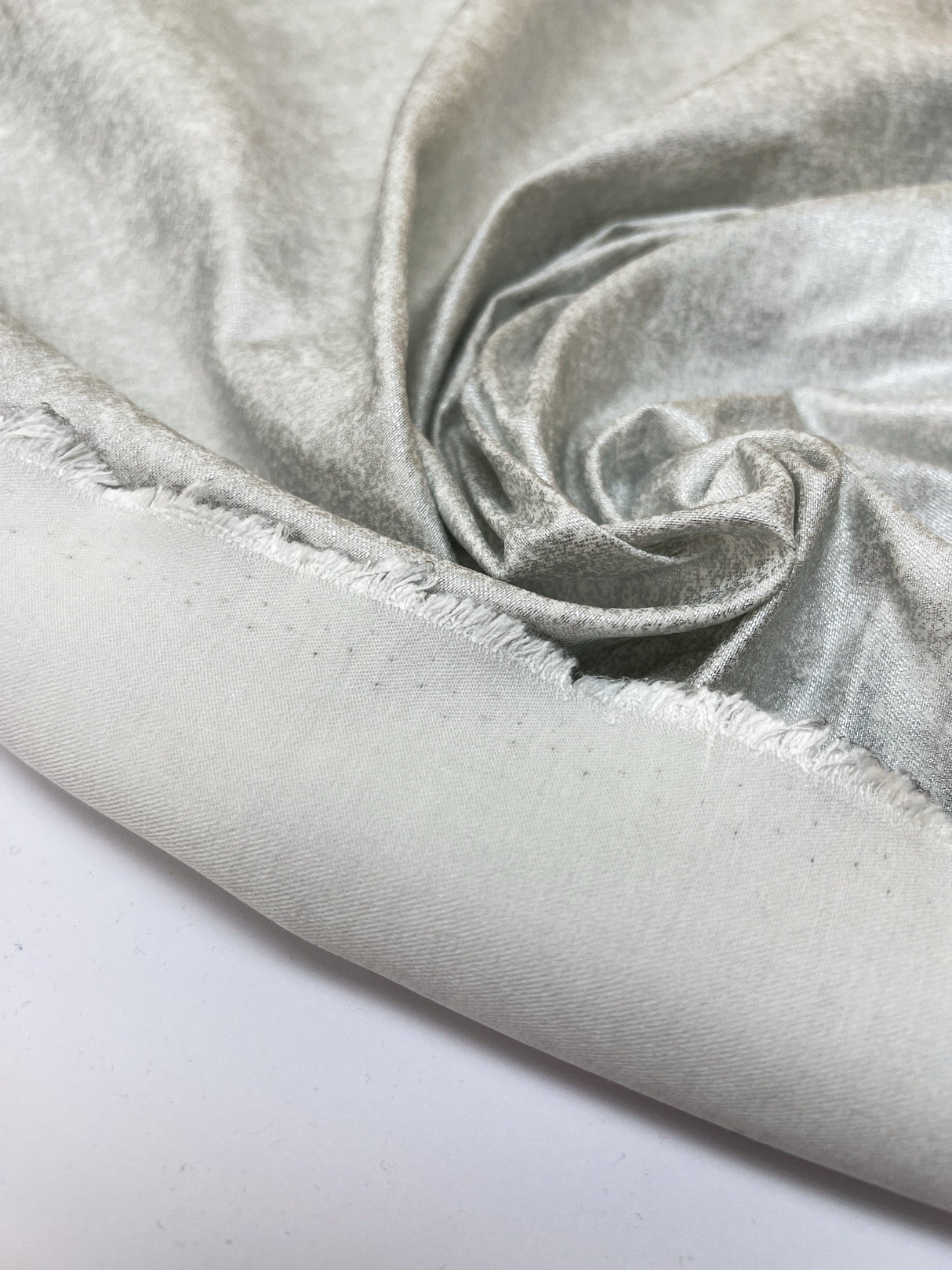 Cotton Elastane Twill Silver