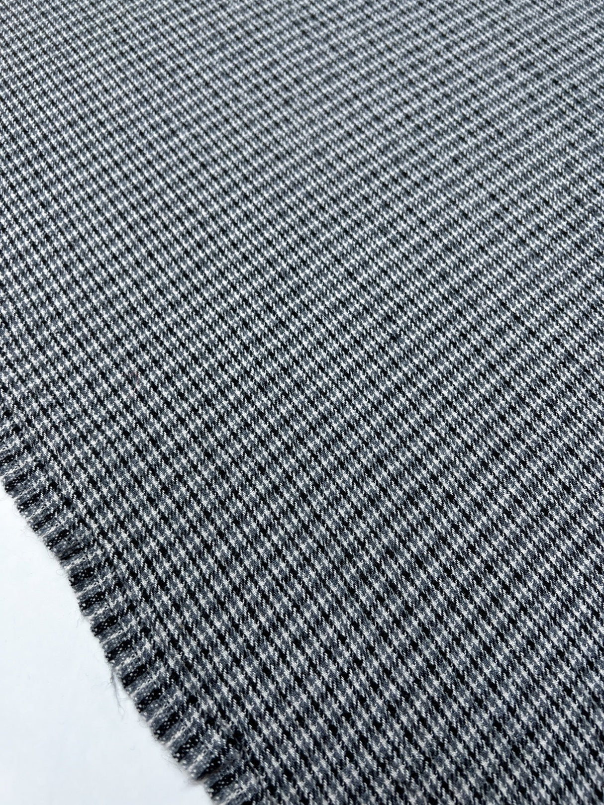 Wool Tweed White Shade Fabric