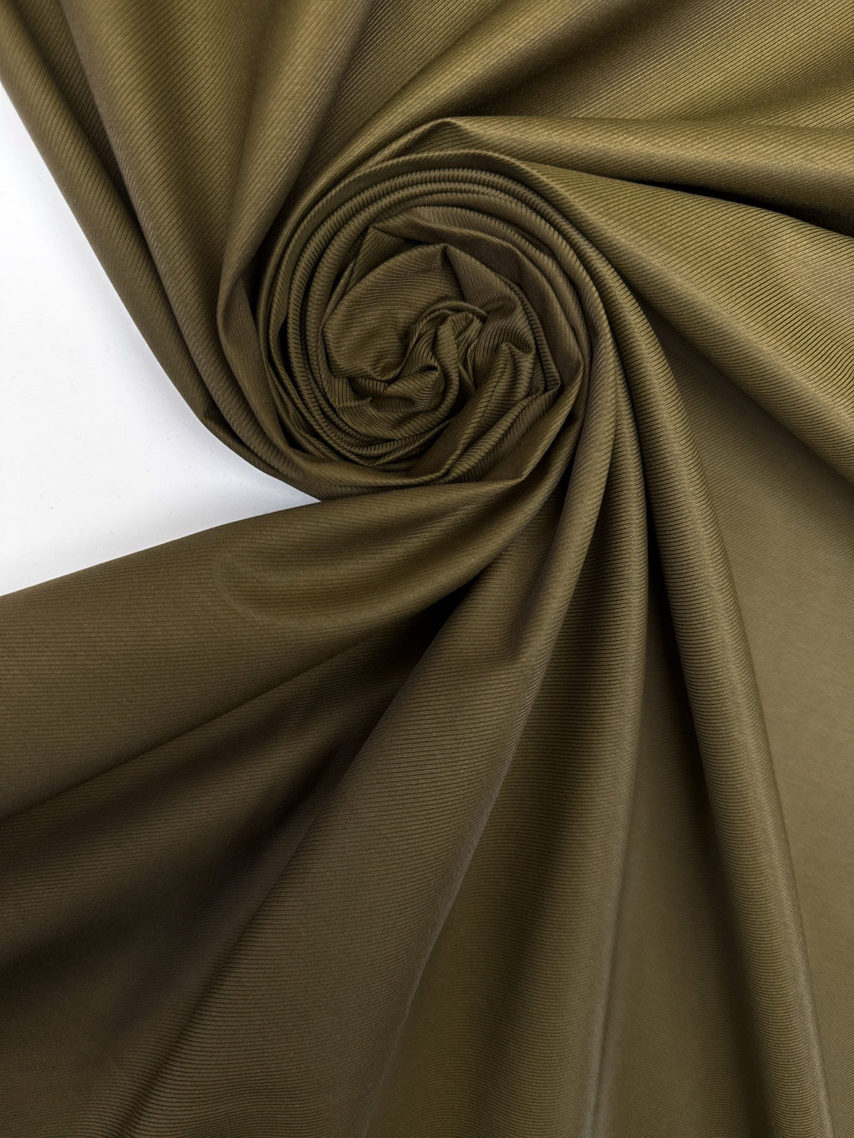 Cotton Nylon Twill Green-Black