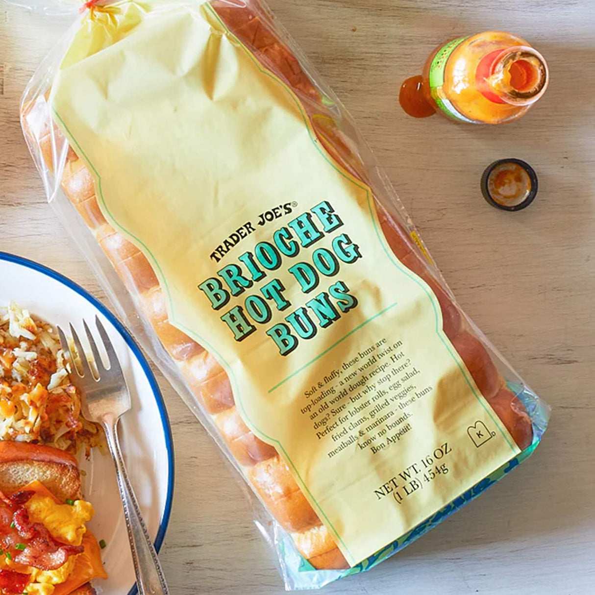 Trader Joe’s Brioche Hot Dog Buns 16 Oz