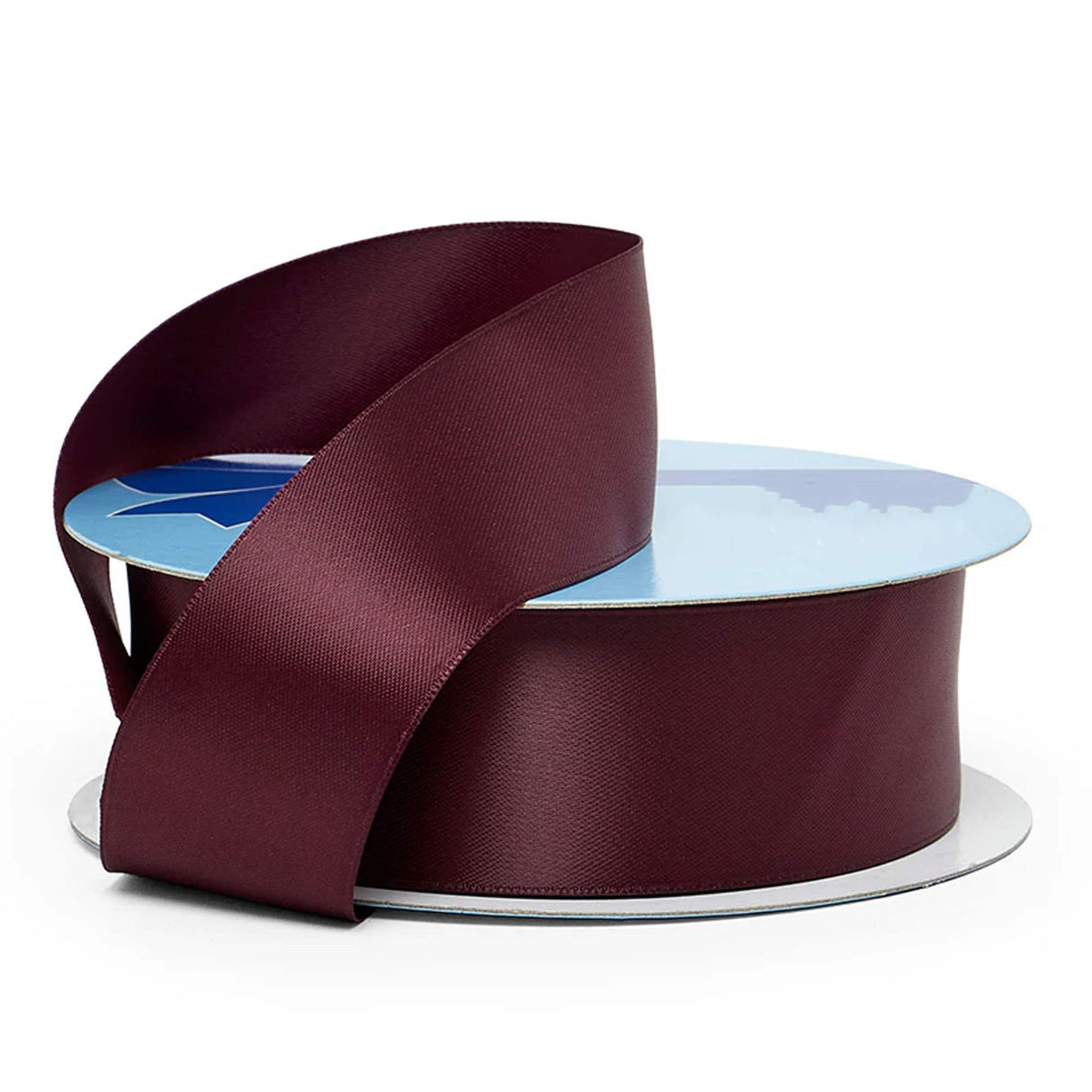 Classic Satin Ribbon for Wedding Crafting 7/8 '' X 100 yd Single Faced 1 / roll Raisin