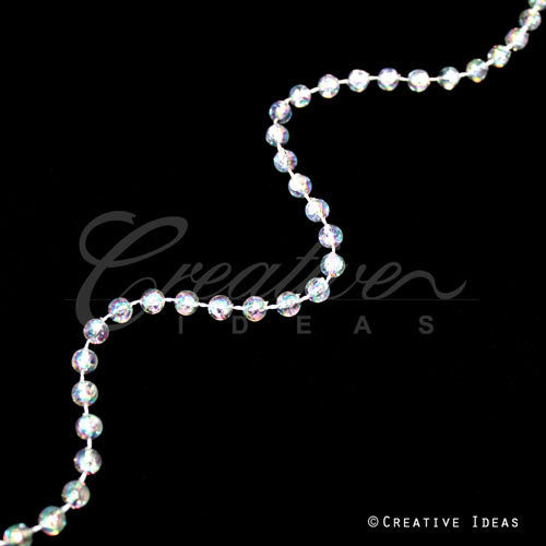 5Mm Pearls String-10 Yds (Iridescent)