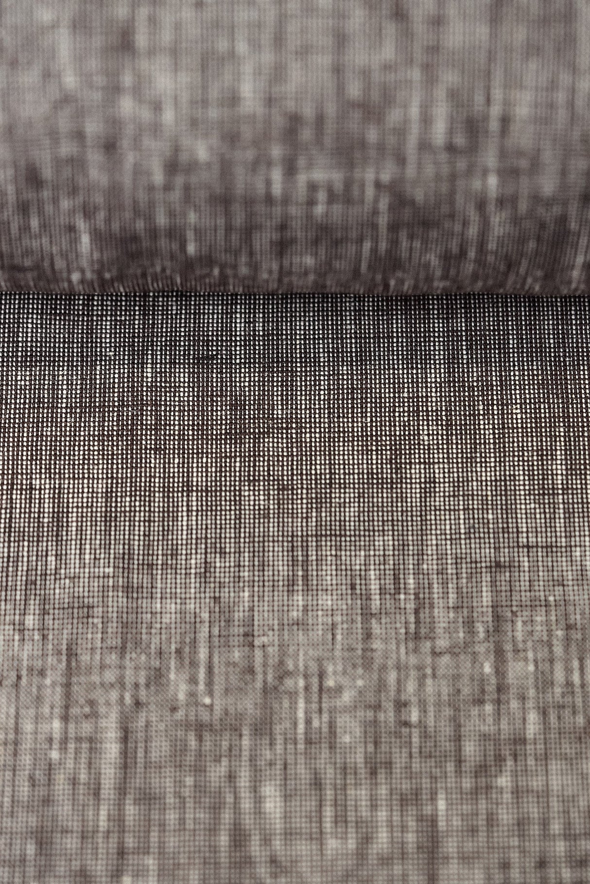 Pure Linen 2-Tone Melange Brown Off-White