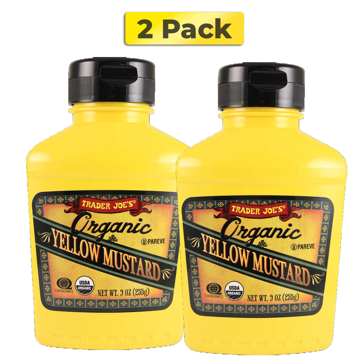 Trader Joe's Organic Yellow Mustard | 9 oz