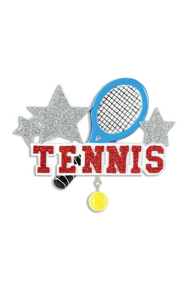 3 Inch Tennis Customizable Ornament – Celebrate Every Match, Victory & Team Spirit