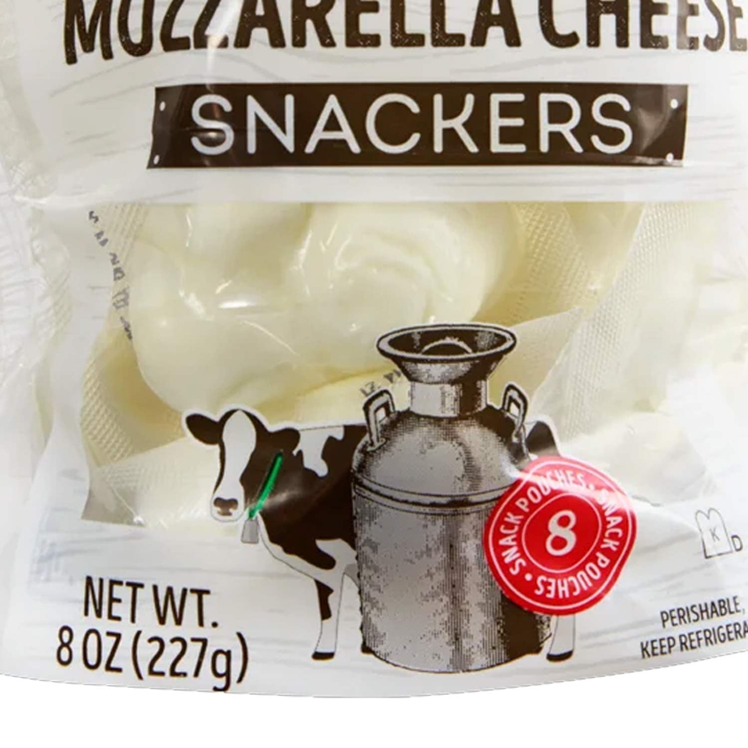 Fresh Mozzarella Cheese Snackers 8 Oz
