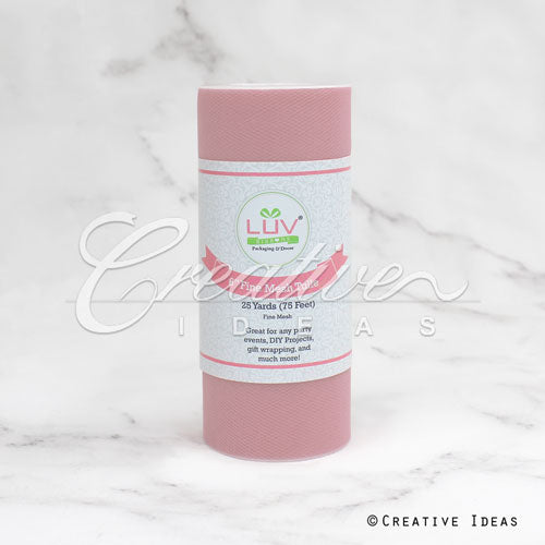 6" Tulle Spool - 25 Yards (Blush)