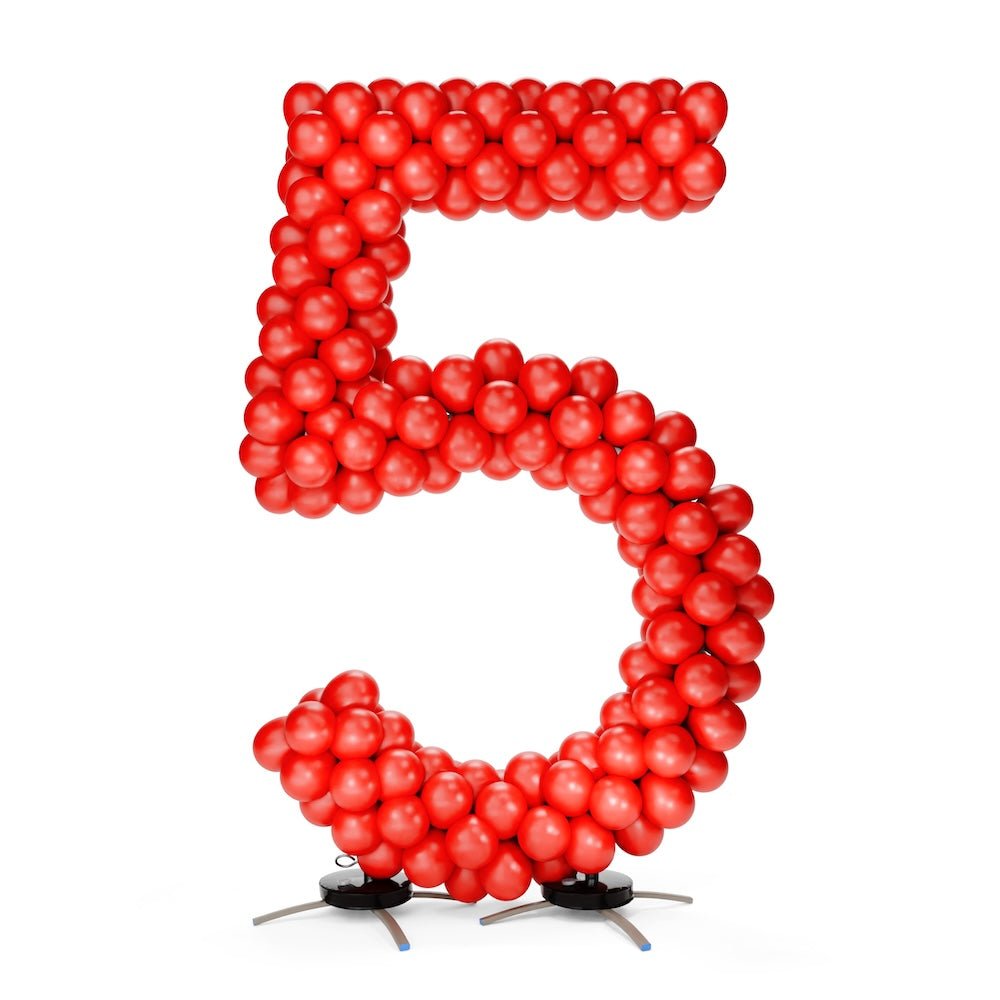 Number Frame Kit 5 6 Foot