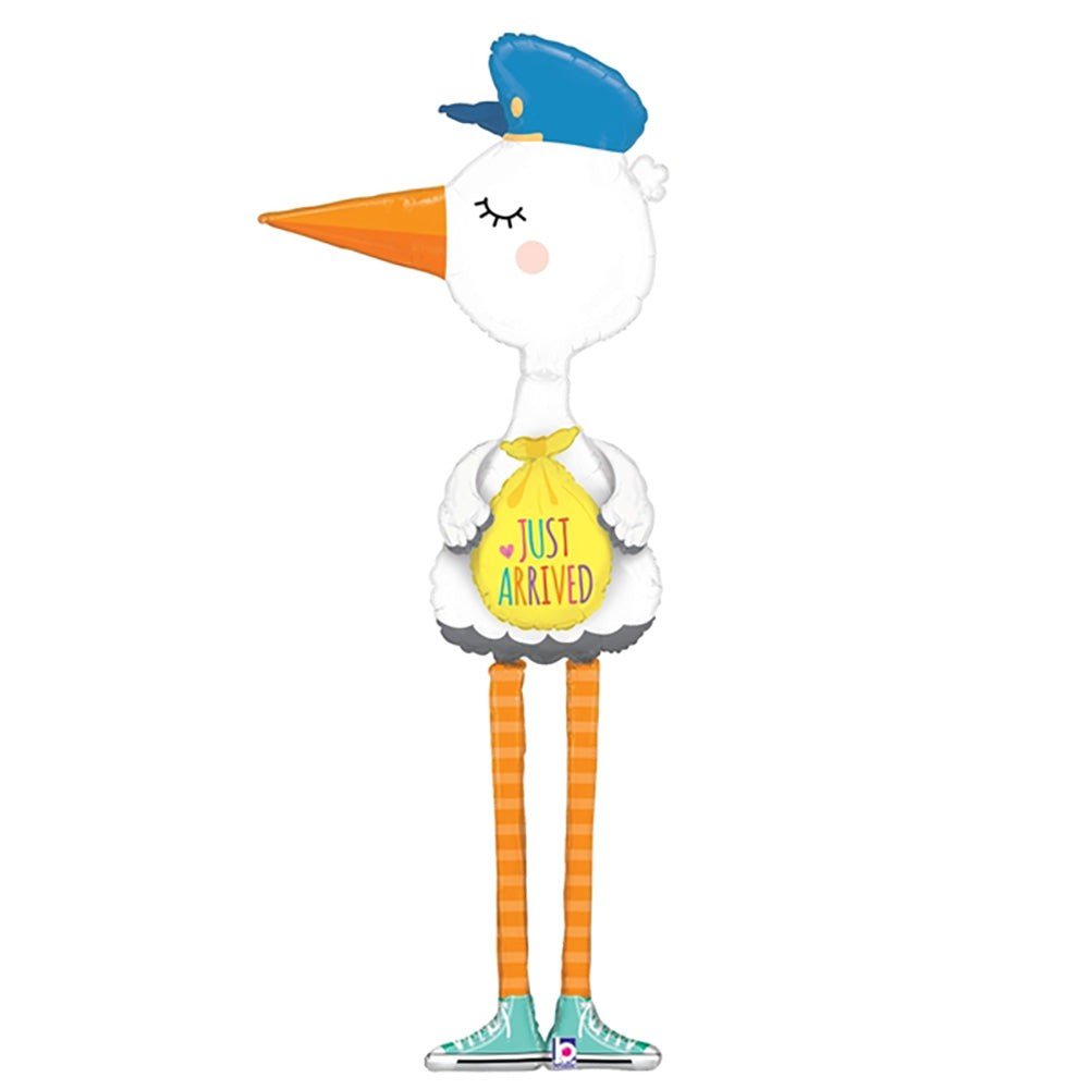 Jumbo Special Delivery Stork Foil Balloon