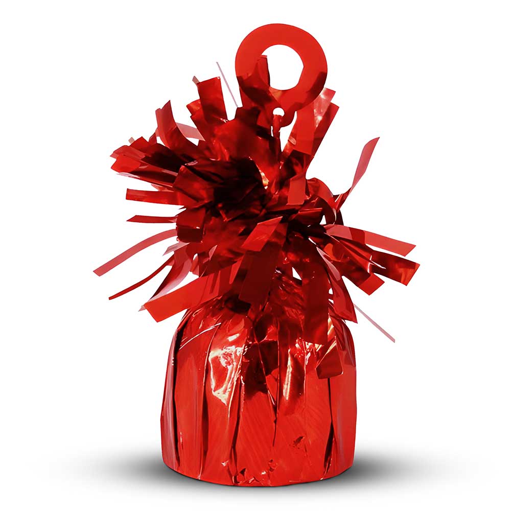 Balloon Weight 6 oz. Red