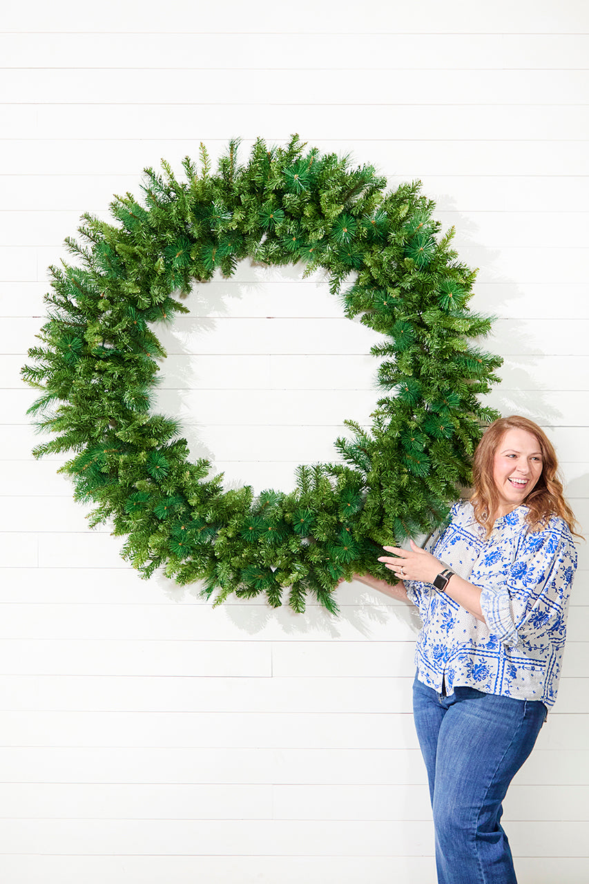 60" Montana Pine Wreath