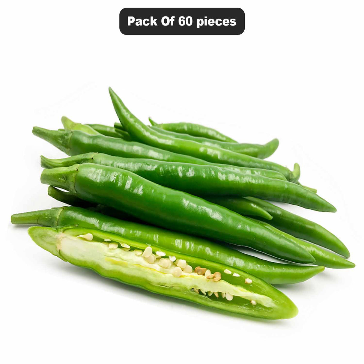 Radyan Fresh Green Chilly Peppers – Spicy & Flavorful