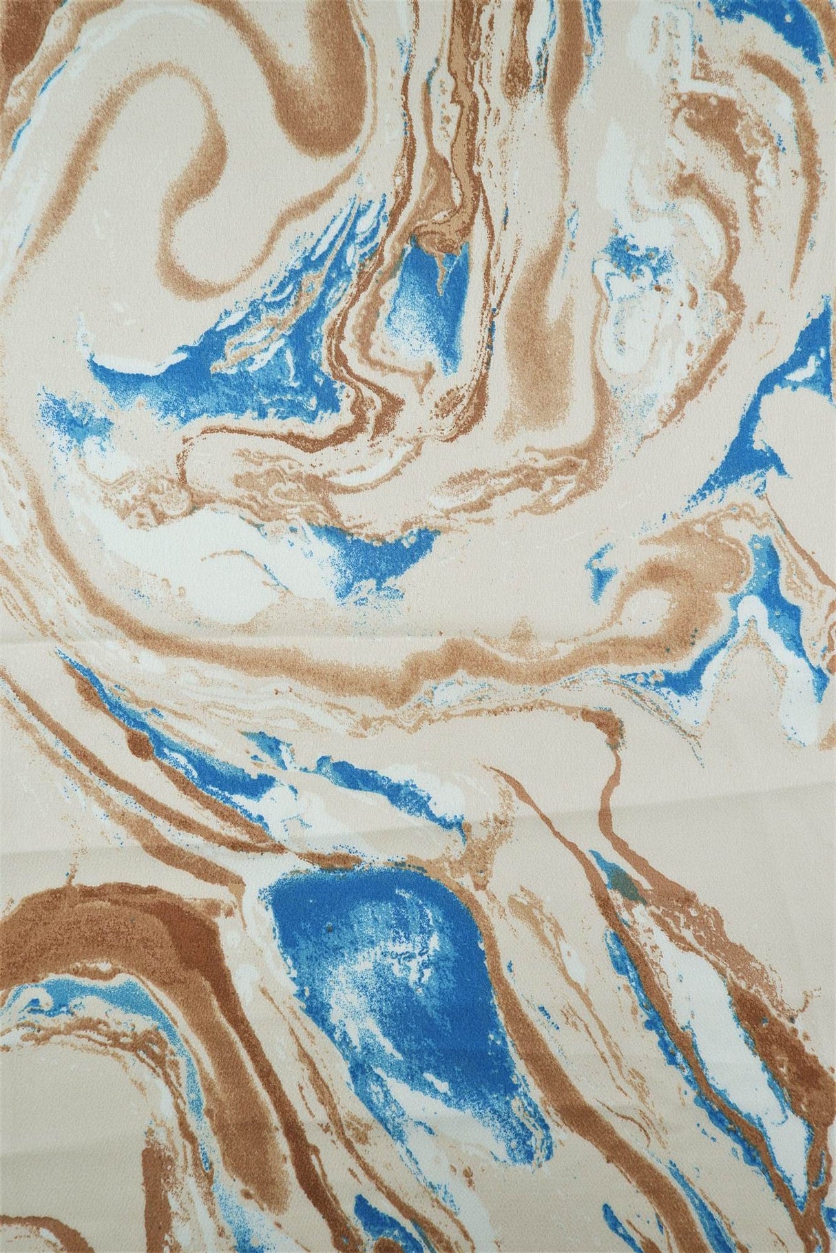 Bubble Satin Marble Print Fabric