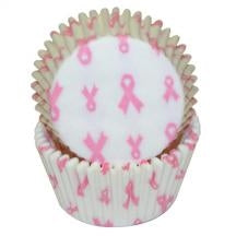 Pink Awareness Ribbon Baking Cup - 100 Count