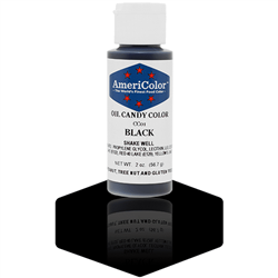 Black Oil Candy Color - AmeriColor CC01 - 2 Ounces