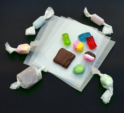 Confectionery Wax Paper Square Wrapper - 2,000 Pack