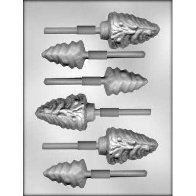 Tree Assortment Sucker Chocolate Mold