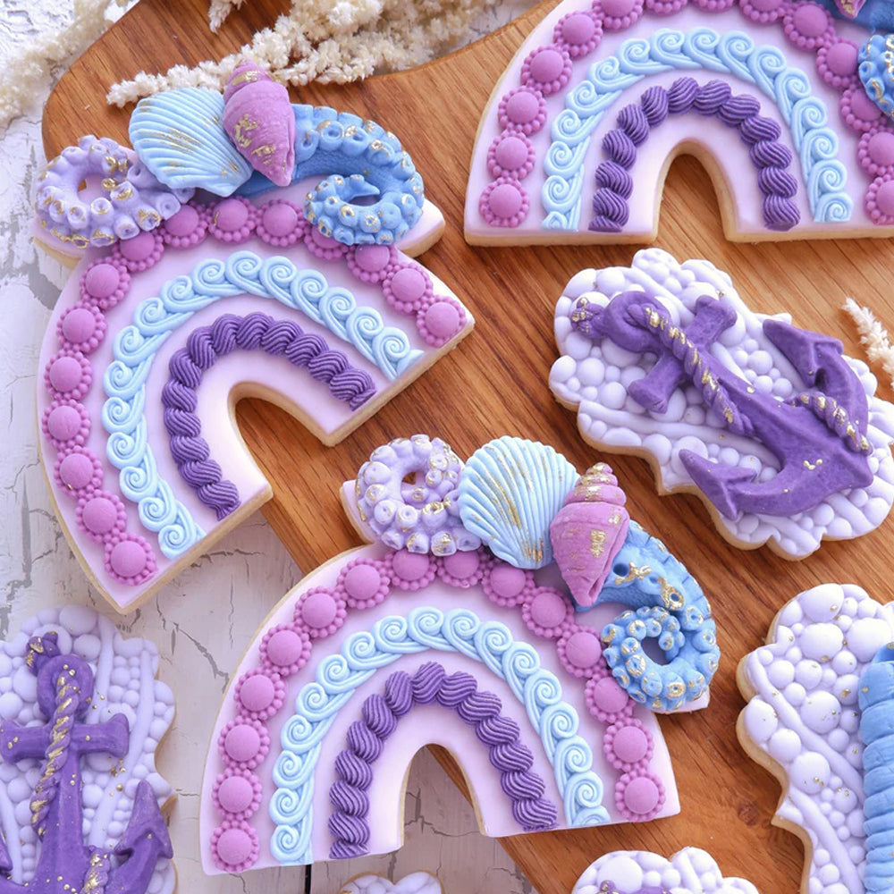 Katy Sue Sea Swirl Fondant Border Mold