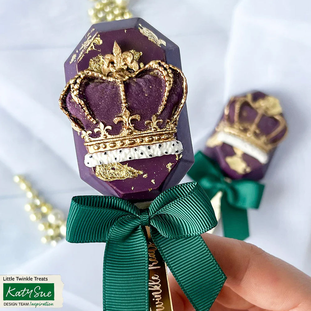 Katy Sue Crowns Silicone Fondant Mold