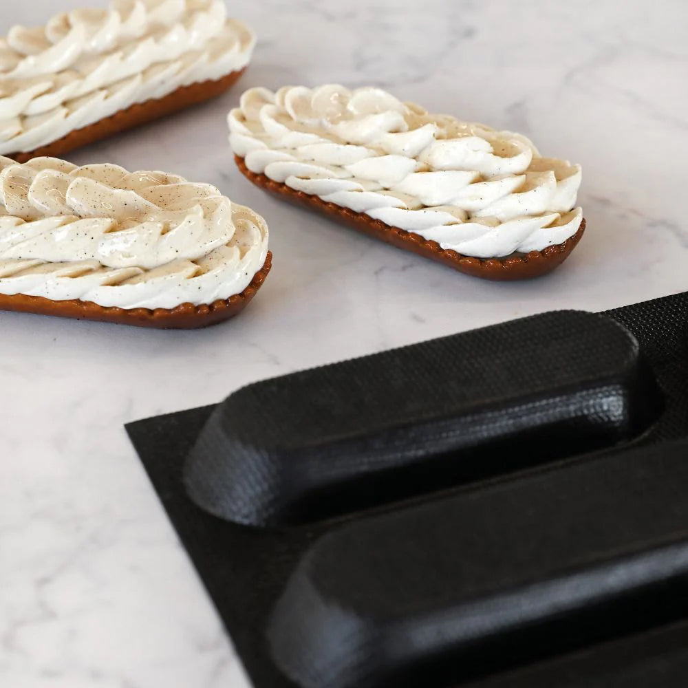 Pavoni Fiberform ECLAIR Mold, 24 Cavities