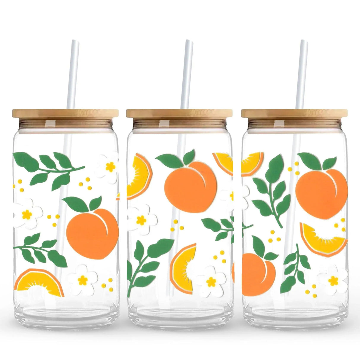 UV DTF Wrap - Sweet Peaches (9.7" x4.3")