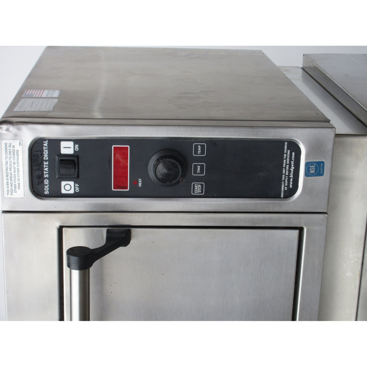 Blodgett 1415 Deck Oven On Stand, Used Excellent Condition