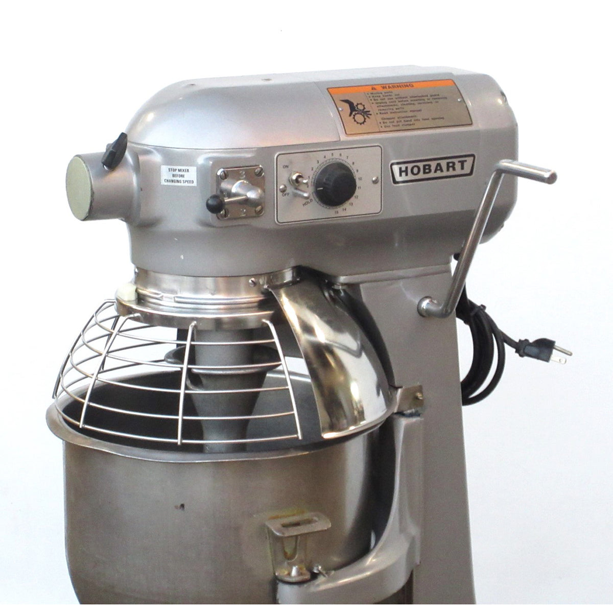 Hobart A200FT Floor Model 20 Qt Mixer, Bowl And 2 Attachments Included, Used Excellent Condition