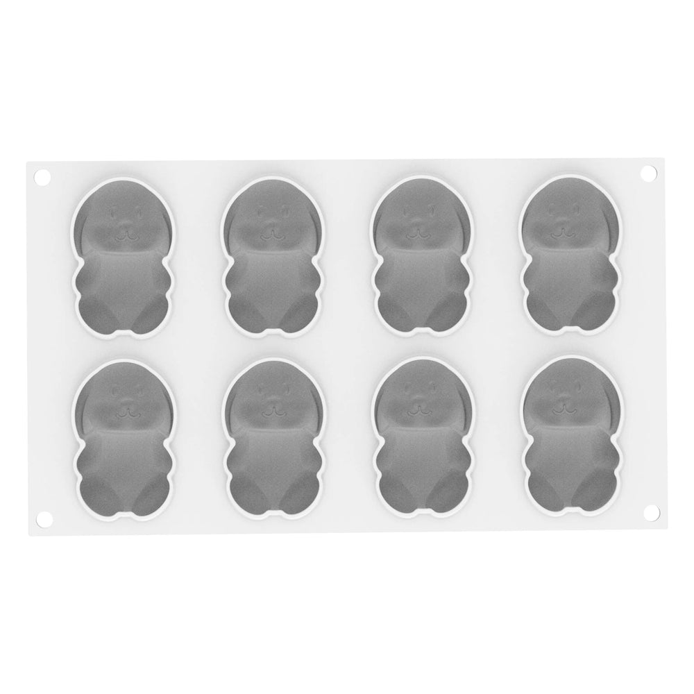Silikomart RABBIT 70 Silicone Mold, 8 Cavities