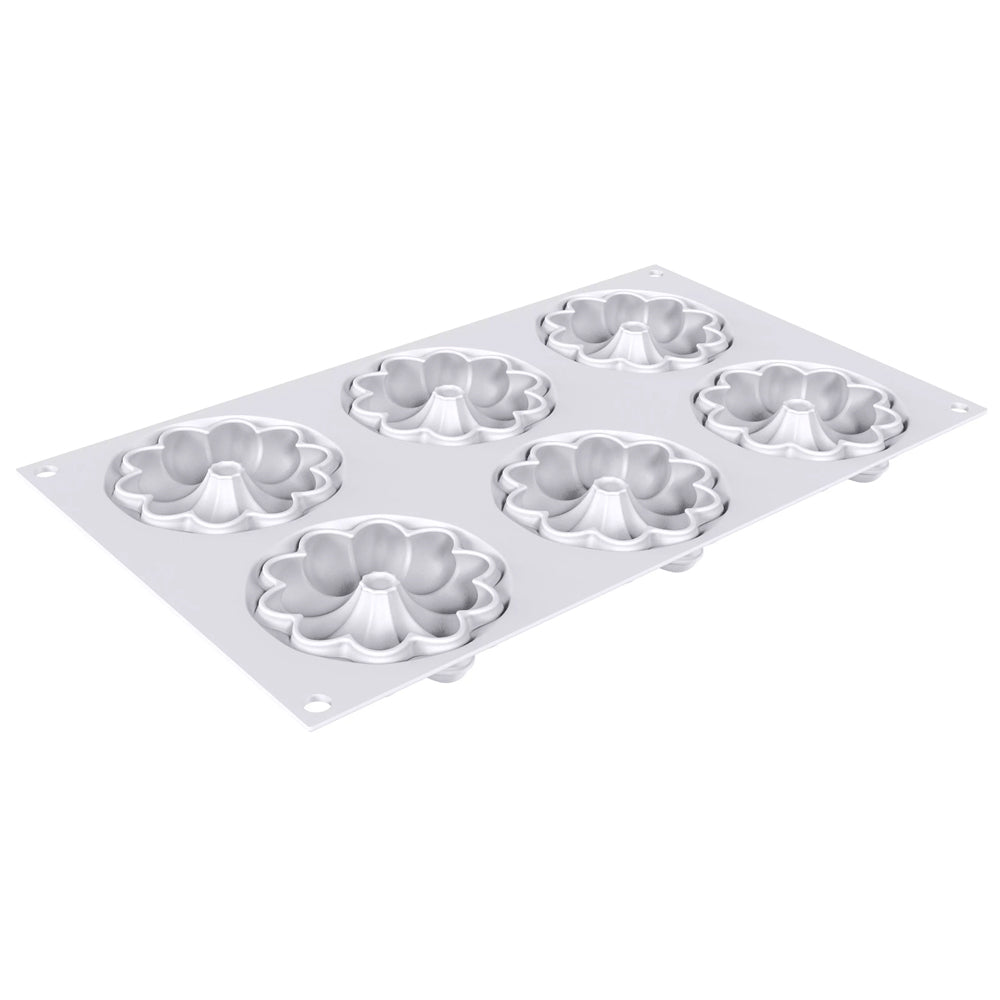 Silikomart BLOOM 45 Silicone Mold, 6 Cavities