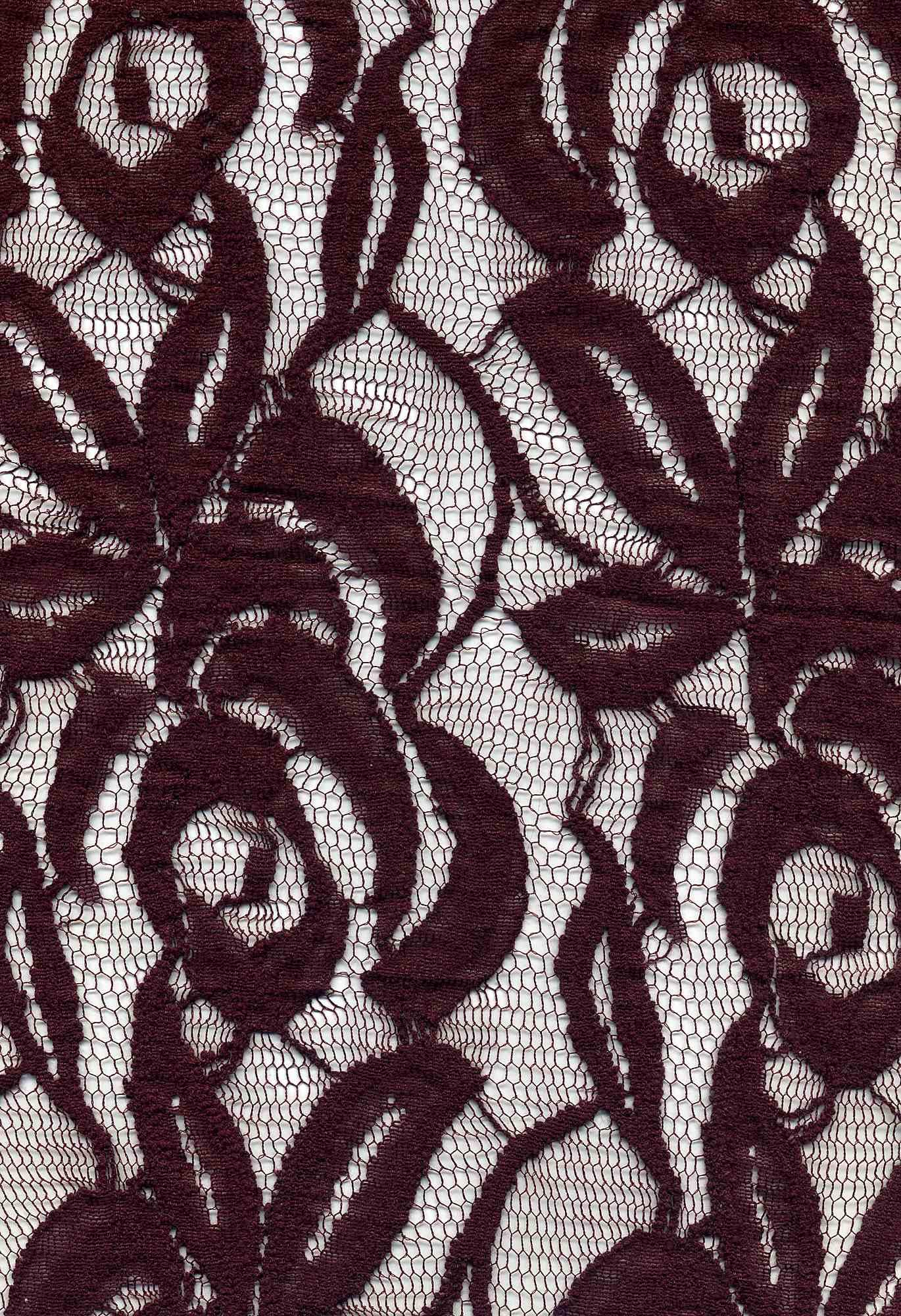 Cotton Nylon Lace Solid Fabric 80% Cotton 20% Nylon Soft Durable 57/58 Inches Wide