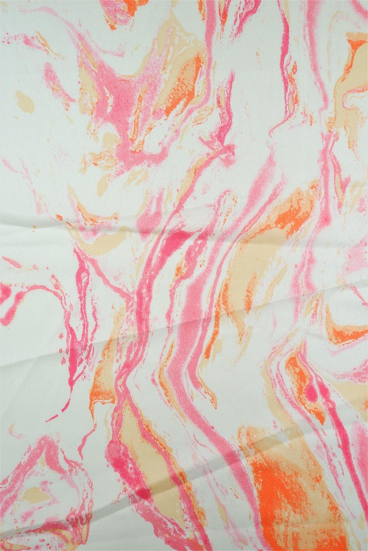 Bubble Satin Marble Print Fabric
