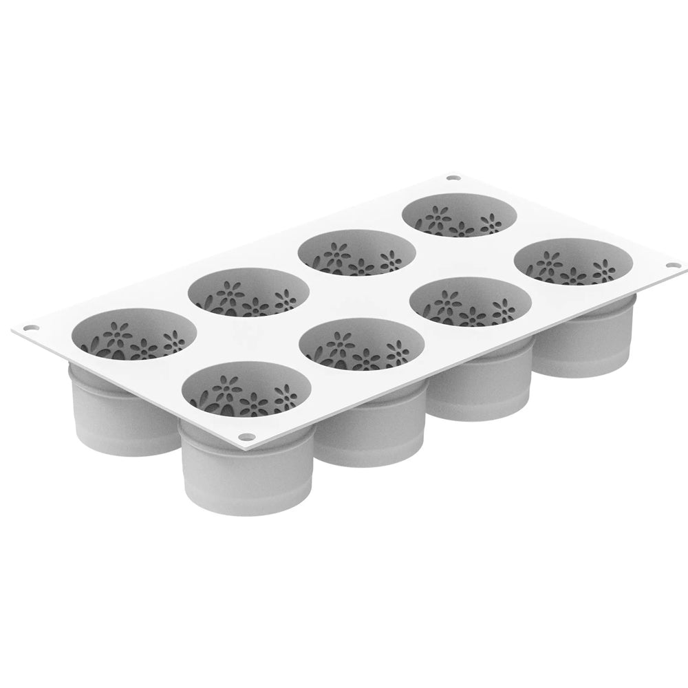 Silikomart ANTEA 130 Silicone Mold, 8 Cavities